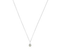 Prinzessin Lillifee Kette mit Anhänger 925 Sterling Silber Mädchen Kinder Halsschmuck, mit Zirkonia synth., 35+3 cm, Silber, Januar, Kommt in Schmuck Geschenk Box, 2038718