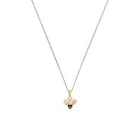 Prinzessin Lillifee Kette mit Anhänger 925 Sterling Silber Mädchen Kinder Halsschmuck, mit Zirkonia synth., 35+3 cm, Bicolor, Biene, Kommt in Schmuck Geschenk Box, 2035989