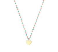 Prinzessin Lillifee Kette mit Anhänger Edelstahl Mädchen Kinder Halsschmuck, 35+3 cm, Gold, Herz, Kommt in Schmuck Geschenk Box, 2033362