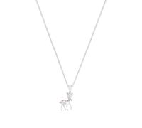 Prinzessin Lillifee Kette mit Anhänger Rehkitz 925er Silber Mädchen 35+3 cm Rosa Geschenkbox
