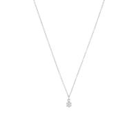 Prinzessin Lillifee Kette mit Anhänger 925 Sterling Silber Mädchen Kinder Halsschmuck, mit Zirkonia synth., 35+3 cm, Silber, Januar, Kommt in Schmuck Geschenk Box, 2038718