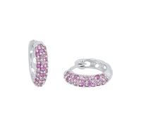 Lillifee 2016523 Creolen Silber rosa pink