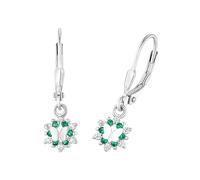 Prinzessin Lillifee Ohrringe 925 Sterling Silber Mädchen Kinder Ohrschmuck, mit Zirkonia synth., Schmetterling, Kommt in Schmuck Geschenk Box