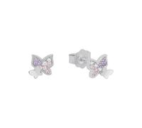 Prinzessin Lillifee Ohrstecker Mädchen 2021063 Schmetterling 925 Sterling Silber Zirkonia Lila