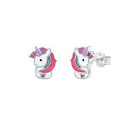 Prinzessin Lillifee Ohrstecker für Mädchen, Sterling Silber 925, 9 mm,Einhorn, Kinderschmuck, Geschenkidee, kommt in Schmuck Geschenk Box, 2101025