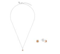 Prinzessin Lillifee Set 925 Sterling Silber Mädchen Kinder Multisets, mit Zirkonia synth., 35+3/0,4 cm, Silber, Januar, Kommt in Schmuck Geschenk Box, 2040133