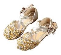 Prinzessin Schuhe Kleine Mädchen Weiche Sohle Leder Prinzessin Schuhe Glitzer Shinning Abendschuhe Party Schuhe Kleinkind Sandalen Kinderschuhe Blumen Einzelschuhe Freizeitschuhe