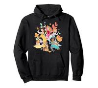 Prinzessinnen Disney Pullover Hoodie, Unisex für Erwachsene, Schwarz, S
