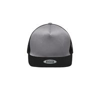 Pro Cap Mesh 5 Panel "MB6636" - myrtle beach Grey/Black