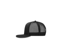 Pro Cap Mesh 6 Panel "MB6635" - myrtle beach Black/Light-Grey
