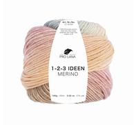 PRO LANA 1-2-3 Ideen Merino, 100% Schurwolle (Merino) 250m / 100g