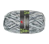 PRO LANA 100g 4-fädig Bamboo Socks II 965 - schwarz/grau Color
