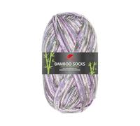 PRO LANA 100g 4-fädig Bamboo Socks II 968 - beige/Jeans Color