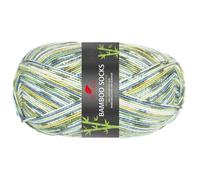 PRO LANA 100g 4-fädig Bamboo Socks II 969 - grün/blau Color