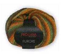 Pro Lana 2 x 50g Furore - Farbe: 80 (Oliv-braun) - Wunderbar anmutende Farben in wunderschönen Farbverläufen.