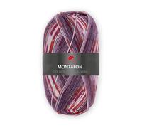 Pro Lana 4-fädige Sockenwolle Golden Socks Montafon, 75% Merinowolle, 25% Polyamid, 100 g/420 m, weich, warm, pflegeleicht, 40°C waschbar (02)