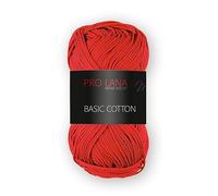 Pro Lana Pro Lana Basic Cotton 50g (31) rot-dunkel