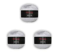 PRO LANA Arista - Farbe: 301-25 g/ca. 100 m Wolle (Packung mit 3)