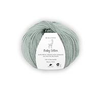Pro Lana BABY COTTON 50 g 100% Bio-Baumwolle Babywolle speichelecht 155 m, Farbe:062 - gletscher