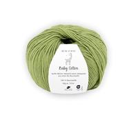 Pro Lana BABY COTTON 50 g 100% Bio-Baumwolle Babywolle speichelecht 155 m, Farbe:079 - khaki
