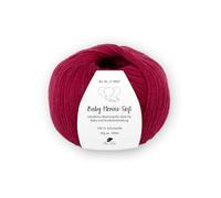 Pro Lana Baby Merino Soft - 25g extrafeine Merinowolle, 100% Schurwolle, 100 m, Nadelstärke 2,5-3,5 mm - Ideal für Babysachen & feine Handarbeiten (31 | weinrot)