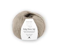 Pro Lana Baby Merino Soft - 25g extrafeine Merinowolle, 100% Schurwolle, 100 m, Nadelstärke 2,5-3,5 mm - Ideal für Babysachen & feine Handarbeiten (06 | beige)