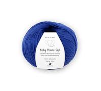 Pro Lana Baby Merino Soft - 25g extrafeine Merinowolle, 100% Schurwolle, 100 m, Nadelstärke 2,5-3,5 mm - Ideal für Babysachen & feine Handarbeiten (51 | royalblau)