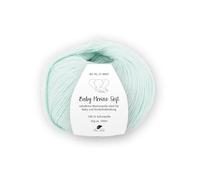 Pro Lana Baby Merino Soft - 25g extrafeine Merinowolle, 100% Schurwolle, 100 m, Nadelstärke 2,5-3,5 mm - Ideal für Babysachen & feine Handarbeiten (63 | mint)