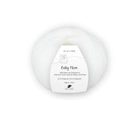 Pro Lana Wolle Baby Micro – 50 g / ca. 155 m – Weiß (01)