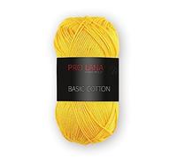 Pro Lana Basic Cotton 50g - Farbwahl (22 - gelb)