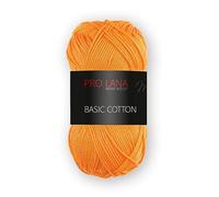 Pro Lana Basic Cotton 50g - Farbwahl (28 - hellorange)