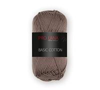 PRO LANA Basic Cotton 100% Baumwolle 125m / 50g, Nadelstärke 3 - 3,5 18