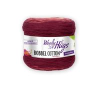 PRO LANA Bobbel Cotton - Woolly Hugs - Farbe: Orange/Bordeaux (73) - 200 g/ca. 800 m Wolle