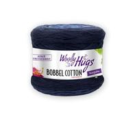 PRO LANA Bobbel Cotton - Woolly Hugs - Farbe: Türkis/Dunkelblau (74) - 200 g/ca. 800 m Wolle