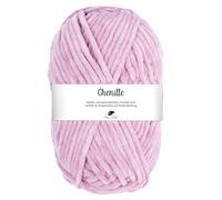 Pro Lana Wolle CHENILLE 100 g – samtig weich und stabil, 110 m – Farbe 032 Lavendel