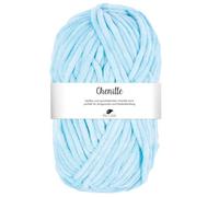 Pro Lana CHENILLE 100 g samtig weiche und stabile Chenille Wolle 110 m, Farbe:062 - türkis