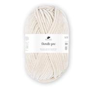 Pro Lana Chenille fine 50 g/100 m NS 5-6 100% Polyester, samtig weiche und stabile Chenille Wolle, Babywolle, Oeko-Tex zertifiziert, schadstofffrei (beige)