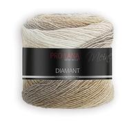 Pro Lana Diamant Farbe 88, Wolle mit Farbverlauf, 1 Knäuel = 1 Schal, 150g, 525m