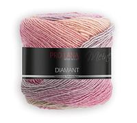 Pro Lana Diamant Farbe 93, Wolle mit Farbverlauf, 1 Knäuel = 1 Schal, 150g, 525m