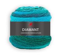 Pro Lana/theofeel Lana Diamant color 80, harmonische Farberlaufswolle zum Stricken oder Häkeln für Nadelstärke 3,5-4,5 mm, 2784870, 150g, 525m, Nadelstärke 3,5-4,5mm