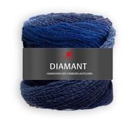 Pro Lana Diamant Farbverlaufsgarn 150g 525m blau/braun 60% Wolle 40% Polyacryl 100g/8,53Euro