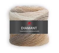 theofeel Wolle Diamant Farbe 88 – mit Farbverlauf, 150 g/525 m, 1 Knäuel = 1 Schal