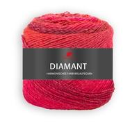 Pro Lana Diamant Farbverlaufsgarn 150g 525m rot 60% Wolle 40% Polyacryl 100g/8,53Euro