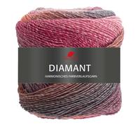 Pro Lana Diamant Farbe 91, Wolle mit Farbverlauf, 1 Knäuel = 1 Schal, 150g, 525m