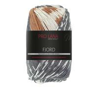 Fjord von Pro Lana, Grau/Braun Color, aus Wolle