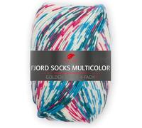 Pro Lana Sockenwolle FJORD SOCKS MULTICOLOR – 100 g, 4-fach, 425 m – Farbe 484