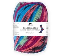 Pro Lana FJORD SOCKS PUZZLE 100 g Stricken zu einem Abenteuer der Formen und Farben, Farbe:81