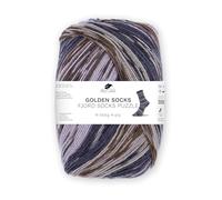 Pro Lana Fjord Socks Puzzle - 100g Sockenwolle mit Farbverlauf, 420m, Strickgarn für Socken, Mützen & Schals (87 | braun/grau)