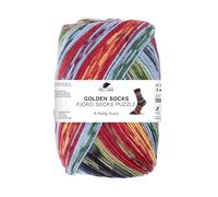 Pro Lana FJORD SOCKS PUZZLE 100 g Stricken zu einem Abenteuer der Formen und Farben, Farbe:83
