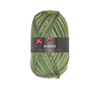 Pro Lana Golden Socks 4-fach Blausee 36807 - grün/oliv/schwarz/grau